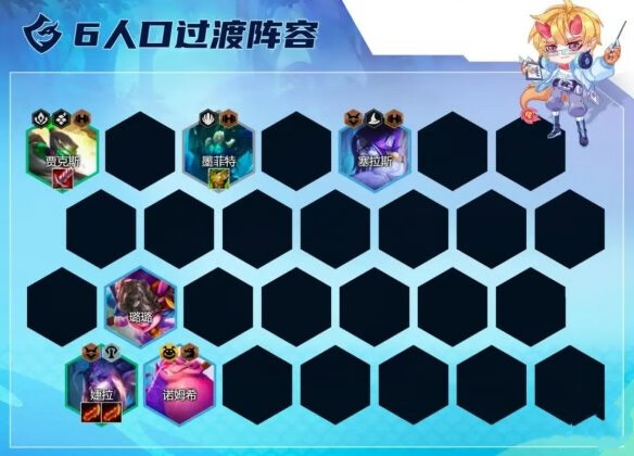 《金铲铲之战手游》幽影婕拉阵容搭配攻略