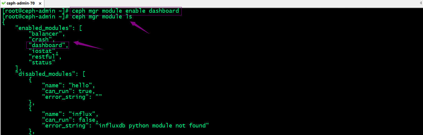 分布式存储系统之Ceph集群启用Dashboard及使用Prometheus监控Ceph