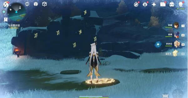 《原神》雪山压力板机关如何解密
