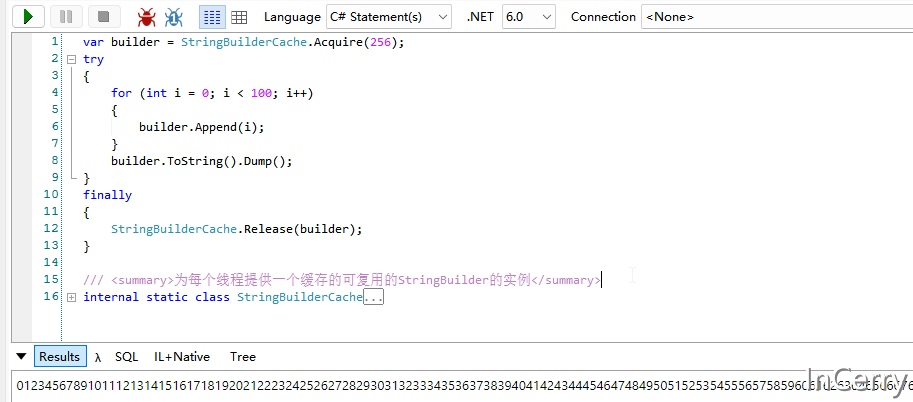 .NET性能优化-复用StringBuilder