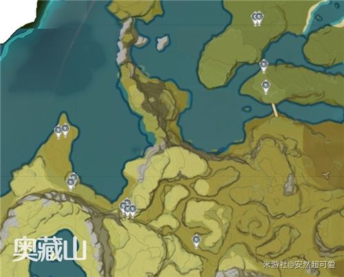 《原神》晶蝶密集分布位置分享