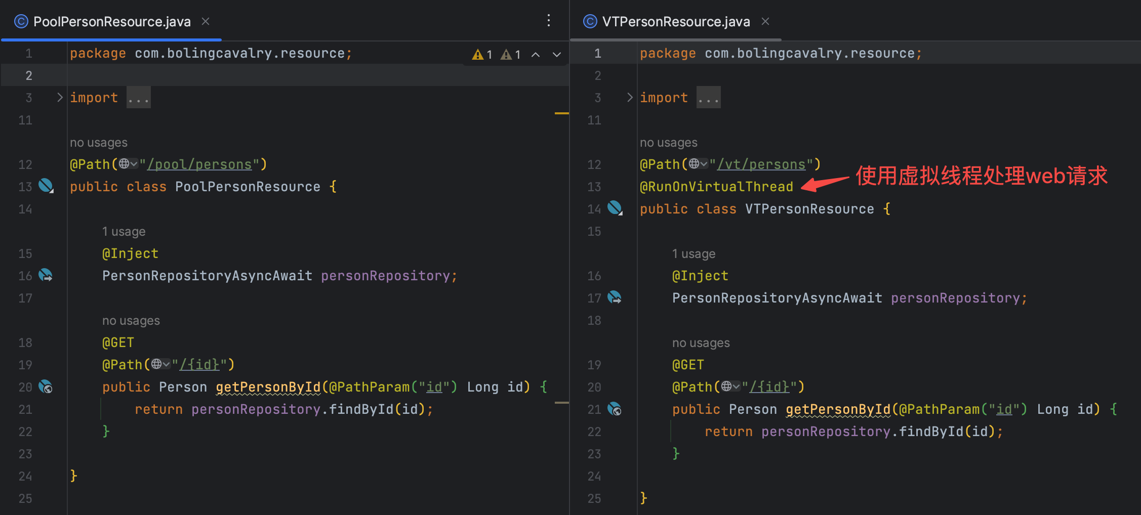 支持JDK19虚拟线程的web框架，之二：完整开发一个支持虚拟线程的quarkus应用