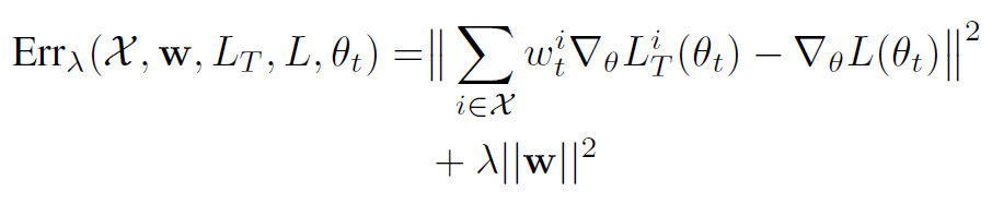 论文笔记 - GRAD-MATCH: A Gradient Matching Based Data Subset Selection For Efficient Learning