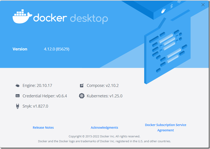 Docker Desktop 可以直接启用Kubernetes 1.25 了