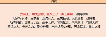 《王者荣耀》本周碎片商店更新内容一览