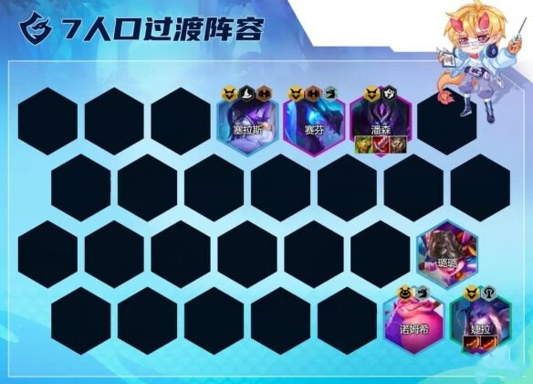 《金铲铲之战手游》幽影婕拉阵容搭配攻略
