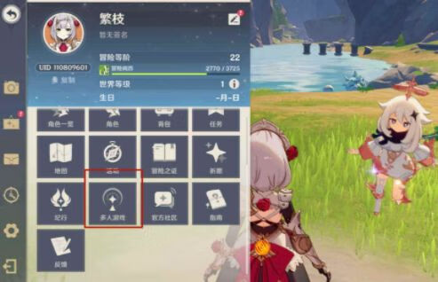 《原神》联机有什么等级要求