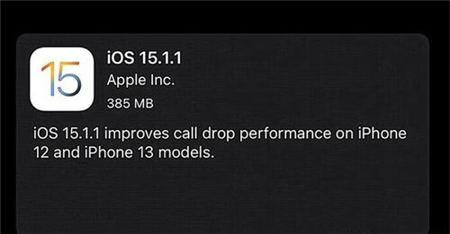 《ios》15.1.1值得更新吗