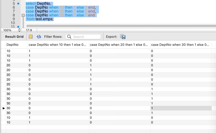 SQL 报表制作和整形