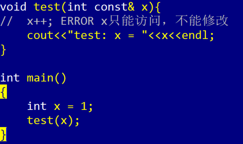 C++ 中指针常量、指向常量的指针、引用类型的常量