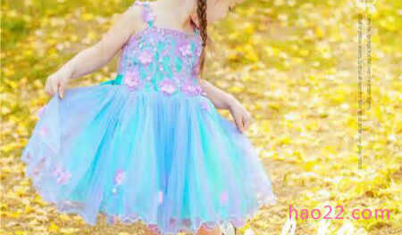 世界上最美的儿童裙子,小萝莉秒变小公主(彩色糖果裙) 