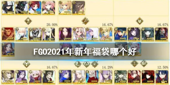 《FGO》2021年新年福袋哪个好