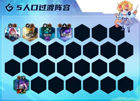 《金铲铲之战手游》幽影婕拉阵容搭配攻略