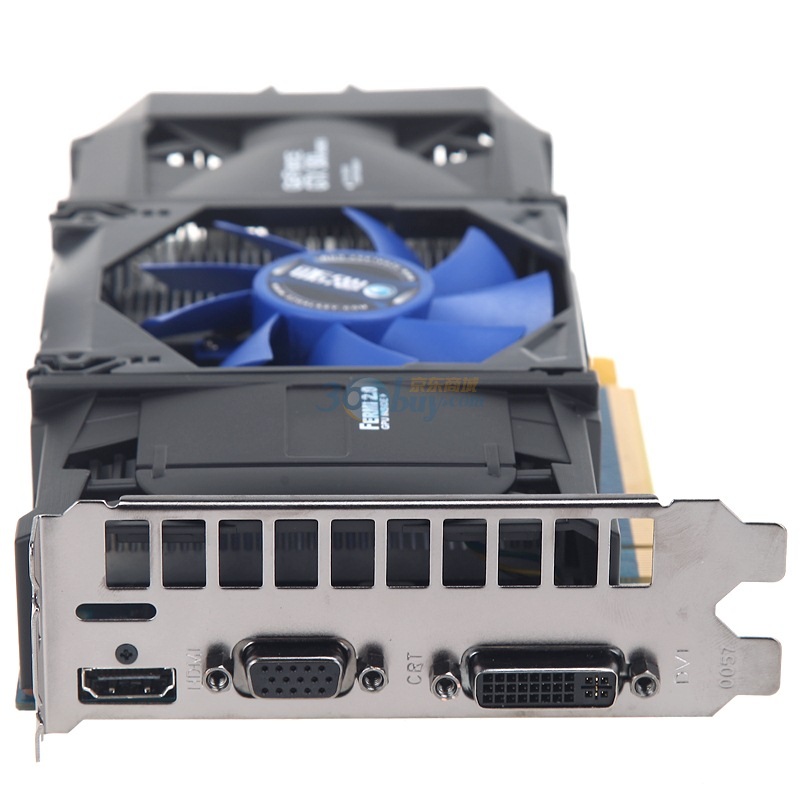 影驰(galaxy)gtx550 ti 黑将 950mhz/4100mhz 1g/192bit ddr5 pci-e