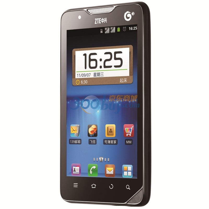 中兴(zte)u960 3g手机(锖色)td-scdma/gsm 双卡双待【图片 价格 品牌 