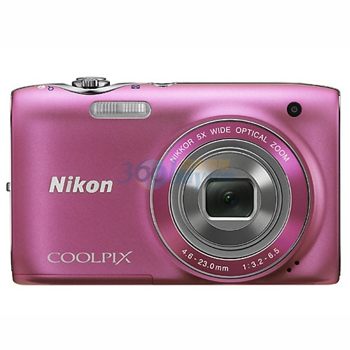 尼康(nikon) coolpix s3100 便携数码相机 粉色(1400万像素 2.