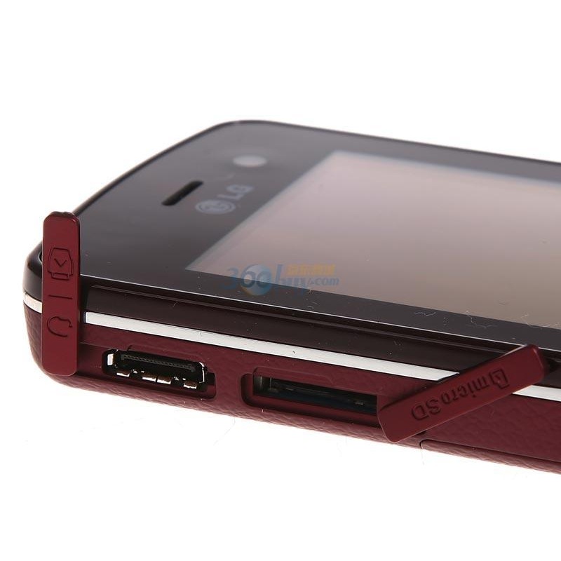 lg kv800 3g手机(酒红色)cdma2000/cdma 电信定制【图片 价格 品牌