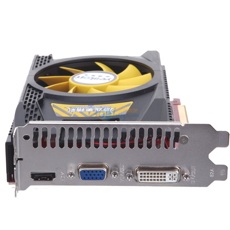 盈通(yeston) gt240-tc512gd3战神版 vb 550/1800mhz tc512m/128m/64