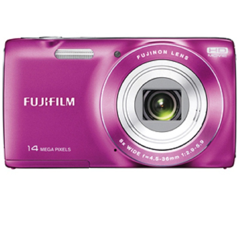 富士(fujifilm) finepix jz110 数码相机 粉色(1400万像素 8倍光变