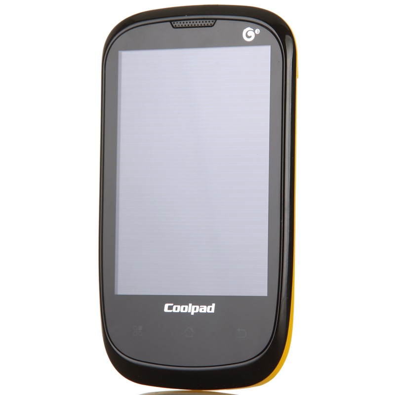 酷派(coolpad)8020  3g手机(黄)td-scdma/gsm 0元购机(限北京地区)