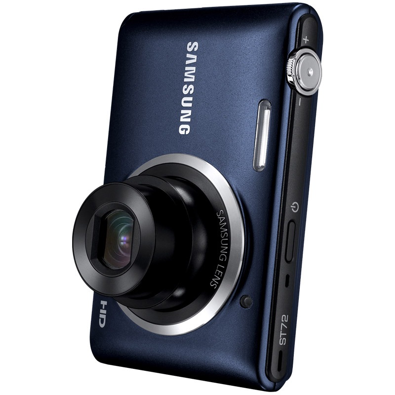 三星(samsung) st72 数码相机 钴黑色(1620万像素 3英寸屏 5倍光学