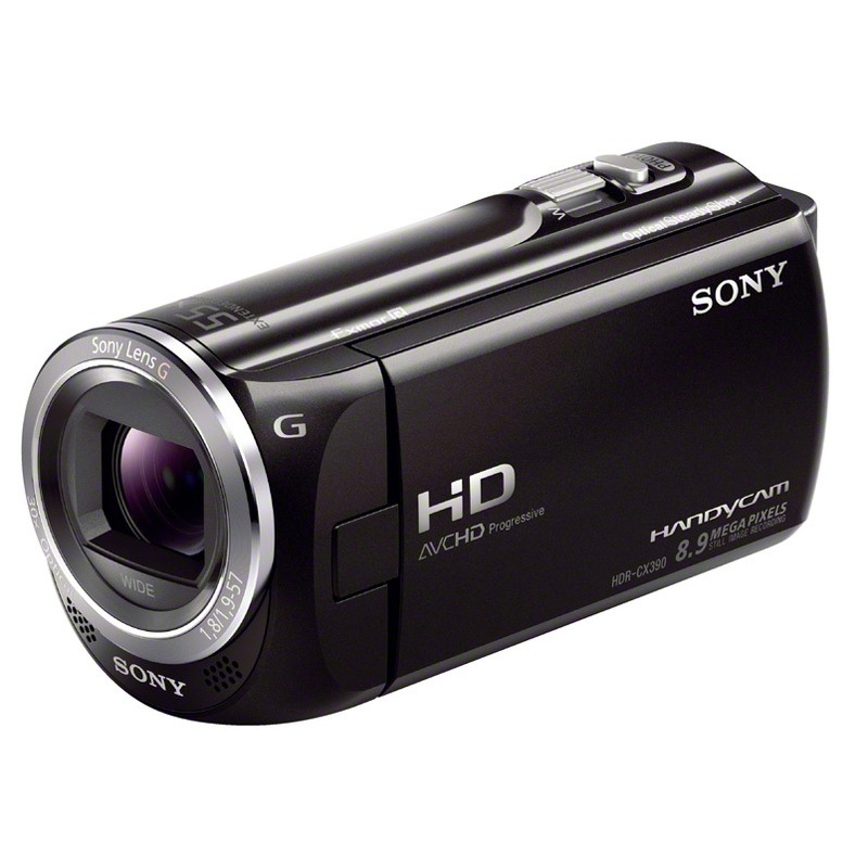 索尼(sony) hdr-cx390e 高清数码摄像机 黑色(239万像素 3英寸屏 30倍