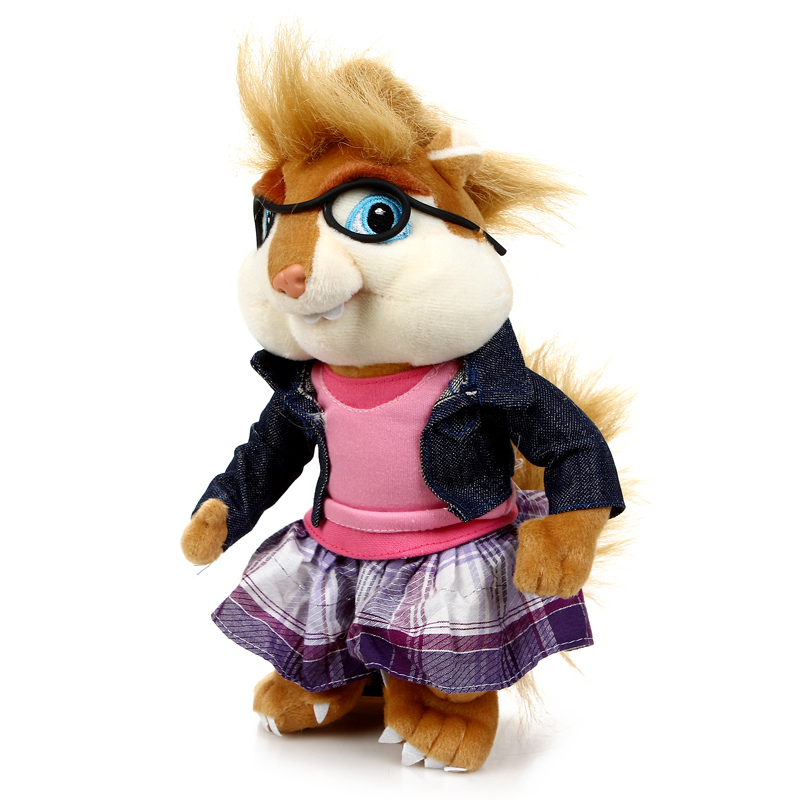 鼠来宝3 花栗鼠 艾尔文 西蒙 西奥多 喜多松鼠 毛绒玩具公仔布娃娃