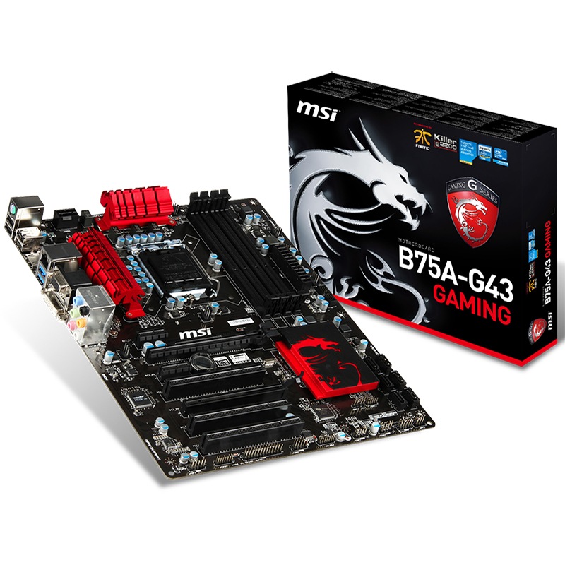 微星(msi) b75a-g43 gaming主板(intel b75/lga 1155)【图片 价格