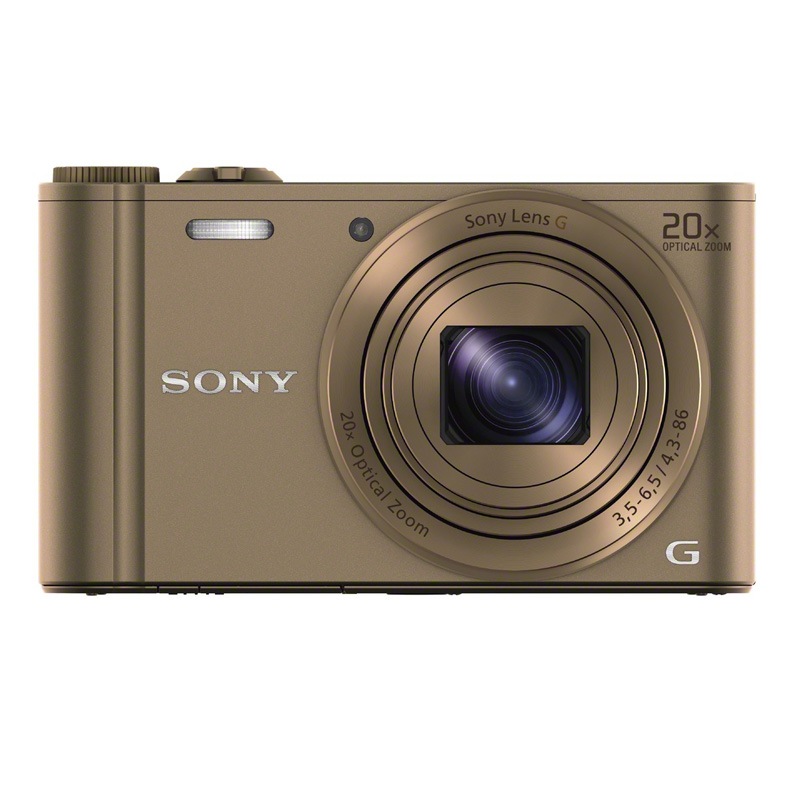 索尼(sony) dsc-wx300 数码相机 棕色(1820万像素 3英寸屏 20倍光学