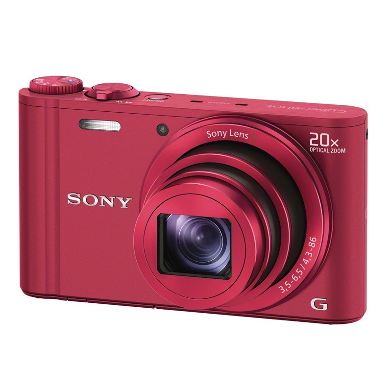 索尼(sony) dsc-wx300 数码相机 红色(1820万像素 3英寸屏 20倍光学