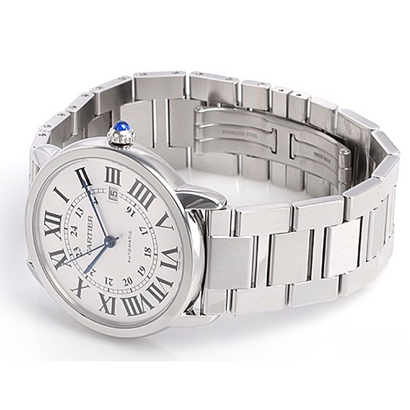 卡地亚(cartier)瑞士手表 伦敦系列机械男表w6701011【图片 价格 品牌