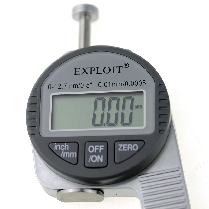 开拓(exploit)专业数显测厚仪 百分位测厚规厚度仪皮革布料厚度测量仪