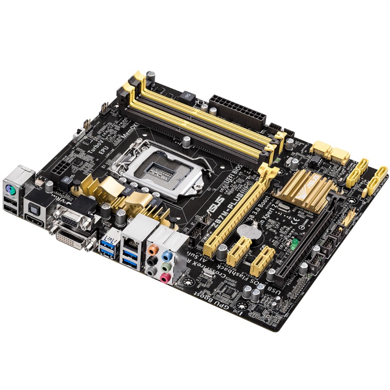 华硕(asus) z87m-plus 主板(intel z87/lga 1150)【图片 价格 品牌