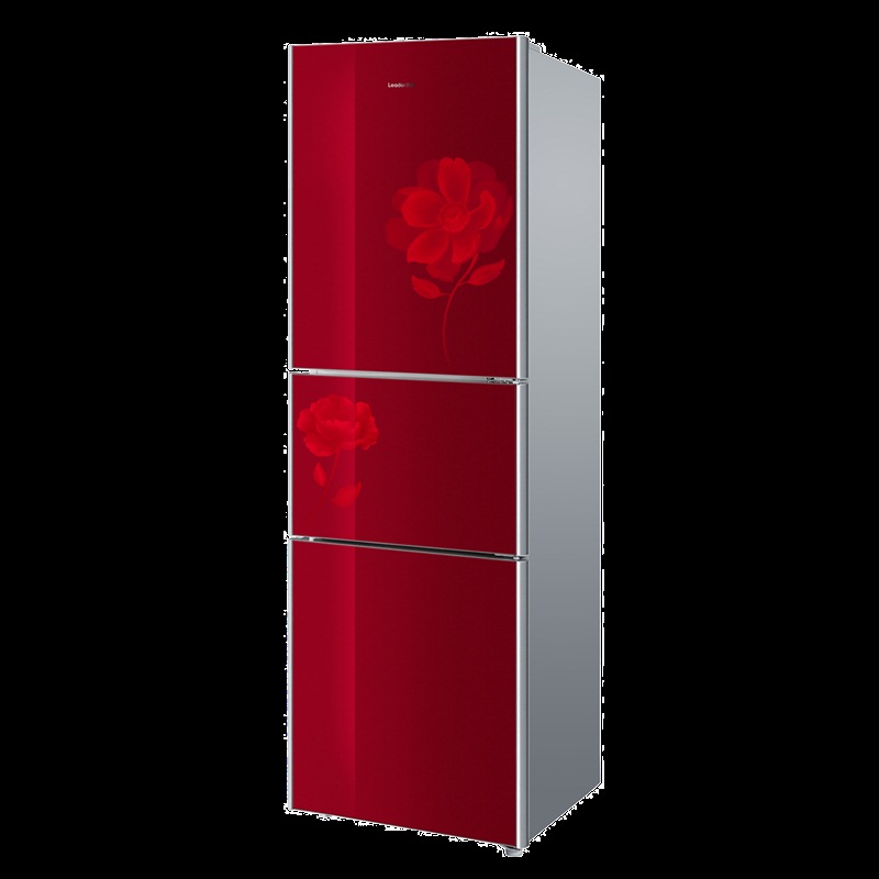 统帅(leader) bcd-206lscz 机械三门彩晶冰箱(红色)【图片 价格 品牌
