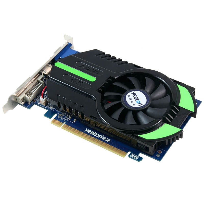 盈通(yeston) gt640-1024gd5 va 1046/5010mhz 1024m/gddr5显卡【图片