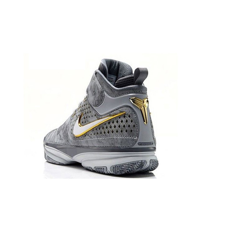 nike zoom kobe 2 prelude 科比2代 复刻灰金限量女款 649541 灰色001