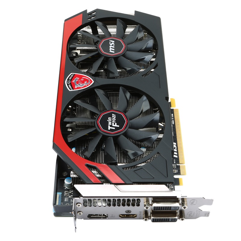 微星(msi) r9 270x gaming 2g 1120 mhz(oc mode)/5600 mhz 2gb/256