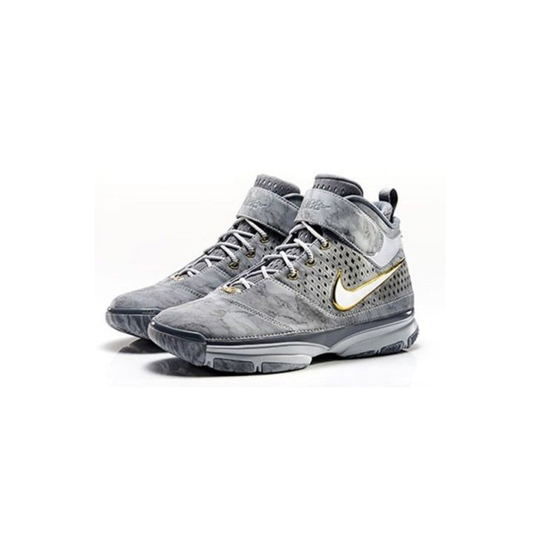 nike zoom kobe 2 prelude 科比2代 复刻灰金限量女款 649541 灰色001