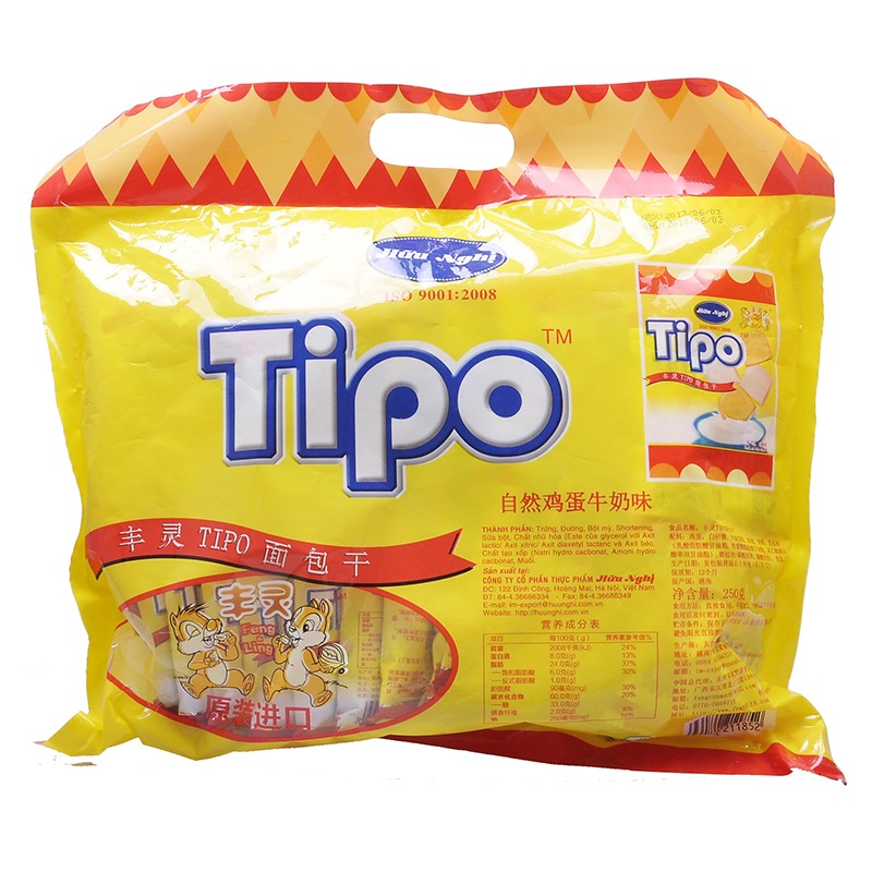越南进口丰灵tipo面包干250g【图片 价格 品牌 评论】-京东
