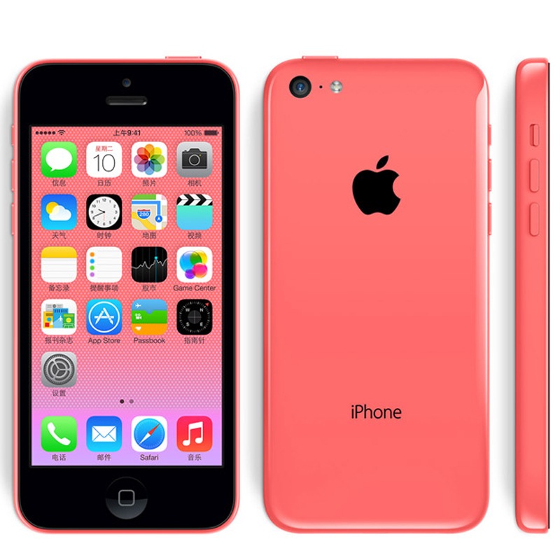 【电信0元购机】苹果(apple) iphone 5c 16g版 3g手机(粉色) 电信版
