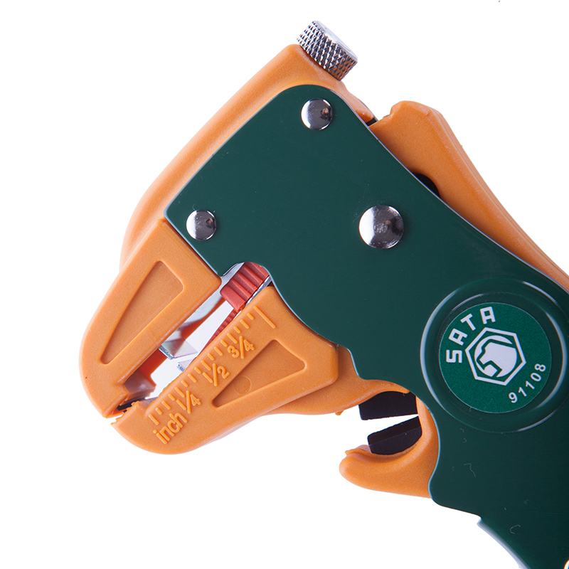 世达(sata) 电子工具 鸭嘴型万用电工剥线钳子6.5寸 91108