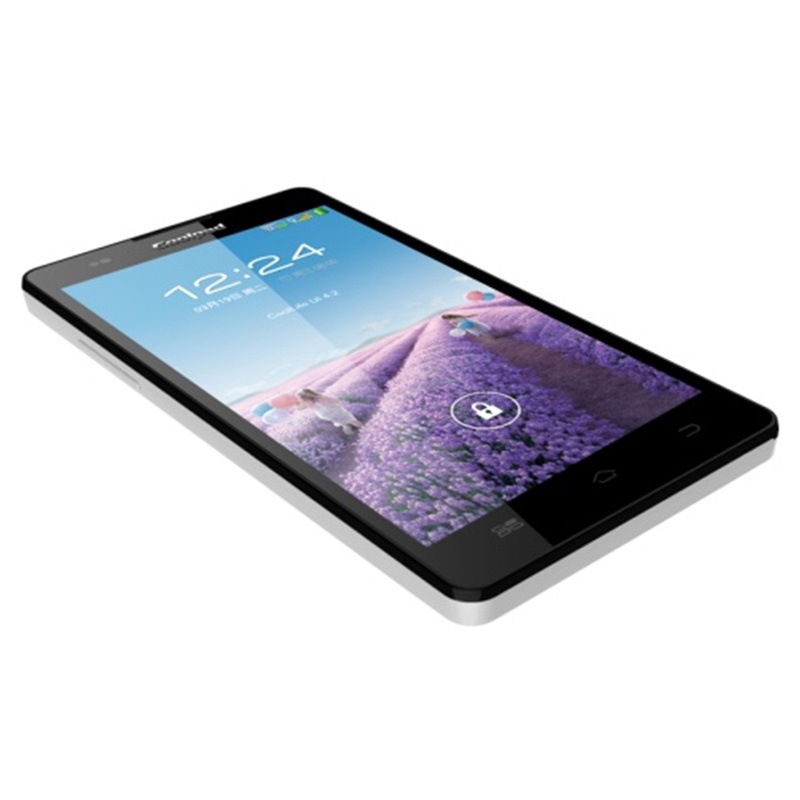 酷派5218d 晶灵白 电信3g手机 双卡双待