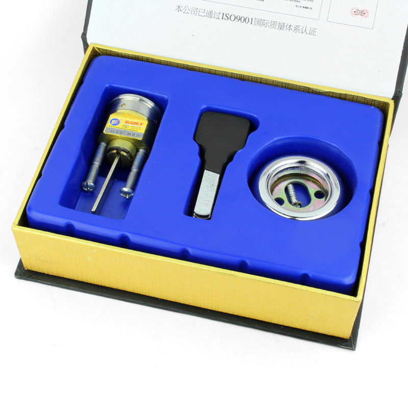 金点原子(goldatom) 叶片锁芯 老式外装门锁锁芯 超b级限位防钻锁芯 y