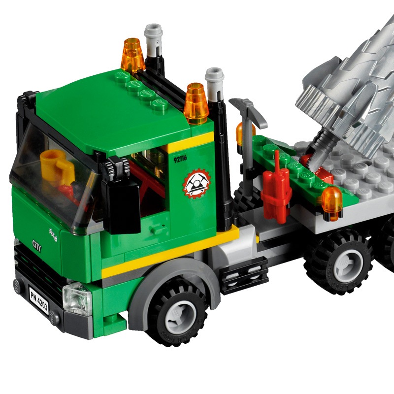 乐高(lego) city 城市系列 挖掘机运输 4203【图片 价格 品牌 评论】-