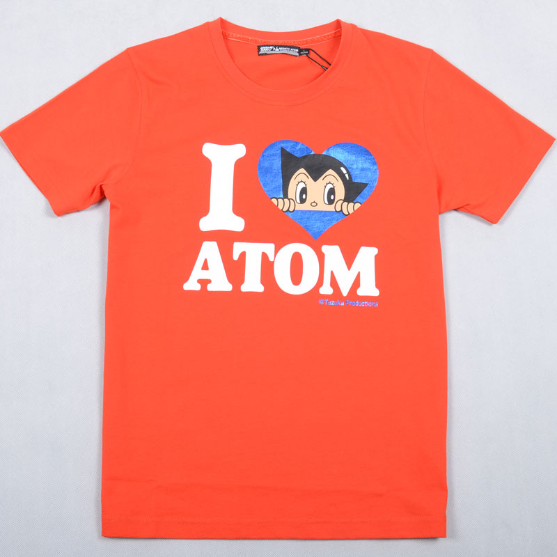 铁臂阿童木(astro boy)男款情侣装 班尼路旗下印花全棉短袖t恤 限量