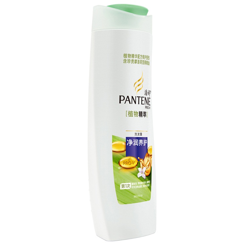 潘婷(pantene) 植物精萃净润养护系列洗发露380ml(新老包装随机发送)