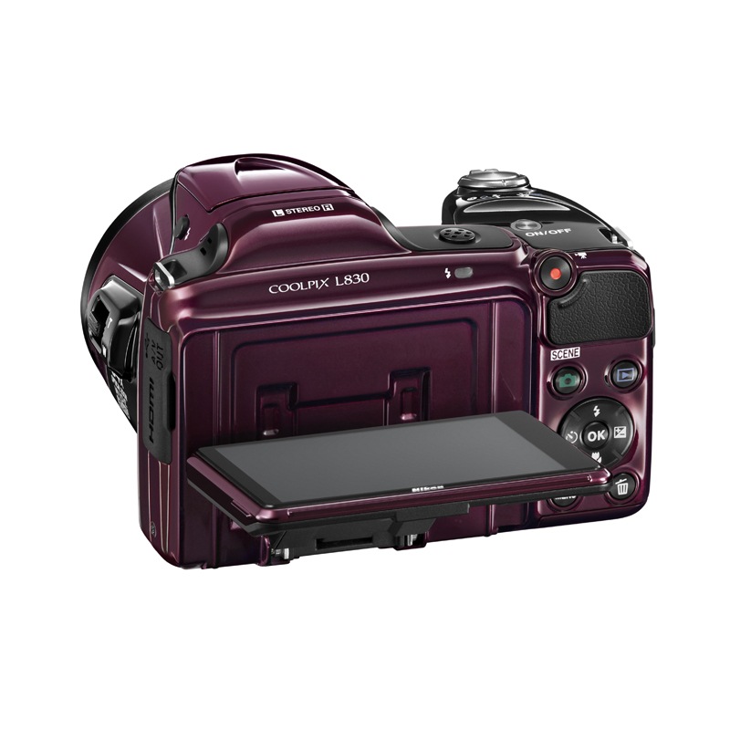 尼康(nikon) coolpix l830 数码相机 紫色【图片 价格 品牌 评论】