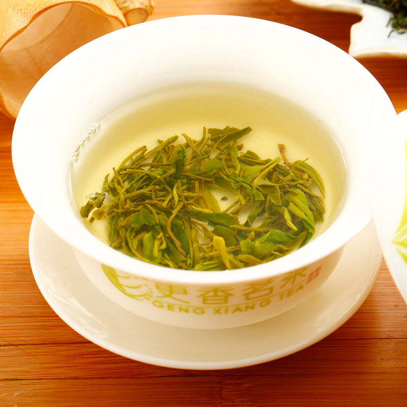 【买一送一】更香茗茶2019有机绿茶 云雾心缘雨前茶叶高山云雾100g/盒