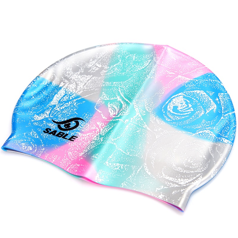 sable黑貂 scm 花色游泳帽 绿色【图片 价格 品牌 评论】-京东