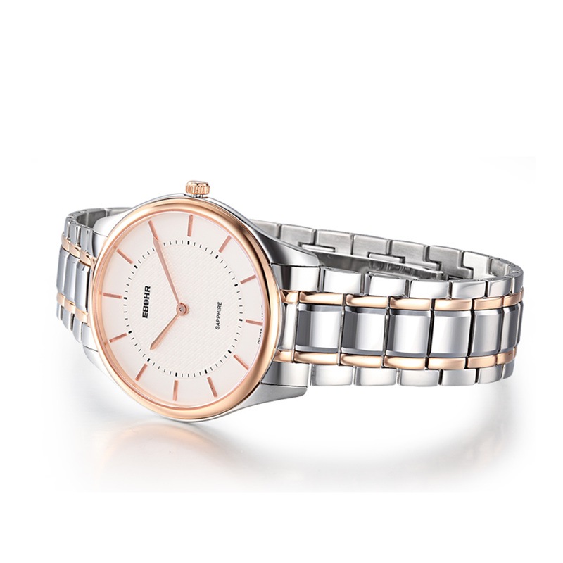 依波表ebohr天翼系列男士白面石英腕表10420218【图片 价格 品牌 评论